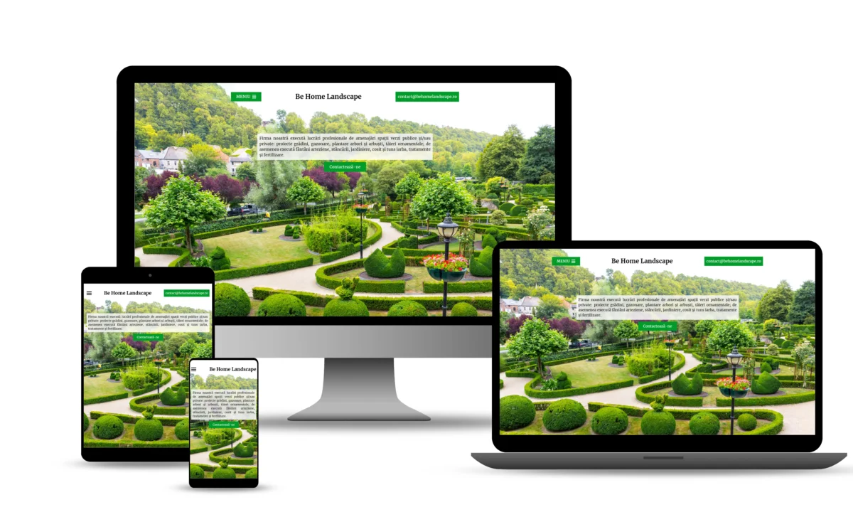 Be Home Landscape project screenshot