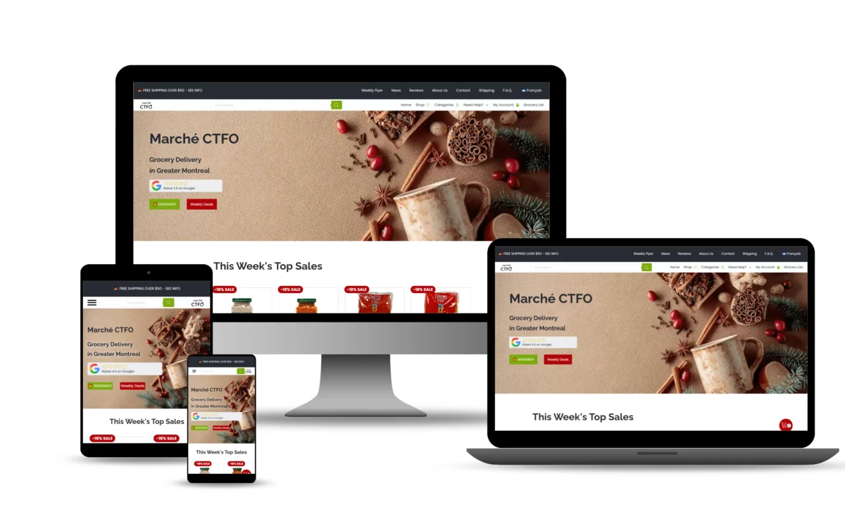 Marché CTFO project screenshot